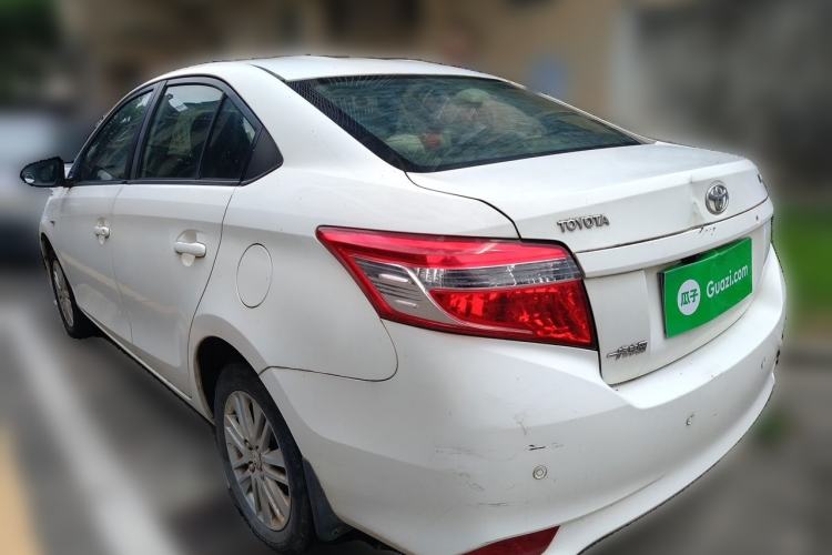 Used Toyota Vios 2016 1.5L Automatic ZhiZhen Xingyao Edition Rear Left 45 Deg