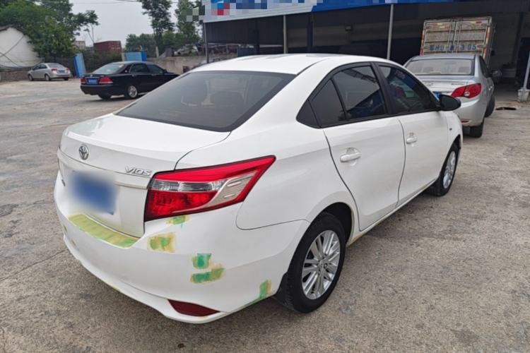 Used Toyota Vios 2016 1.5L Automatic ZhiZhen Xingyao Edition Rear Right 45 Deg