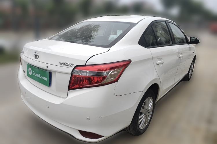 Used Toyota Vios 2016 1.5L Automatic ZhiZhen Xingyao Edition Rear Right 45 Deg
