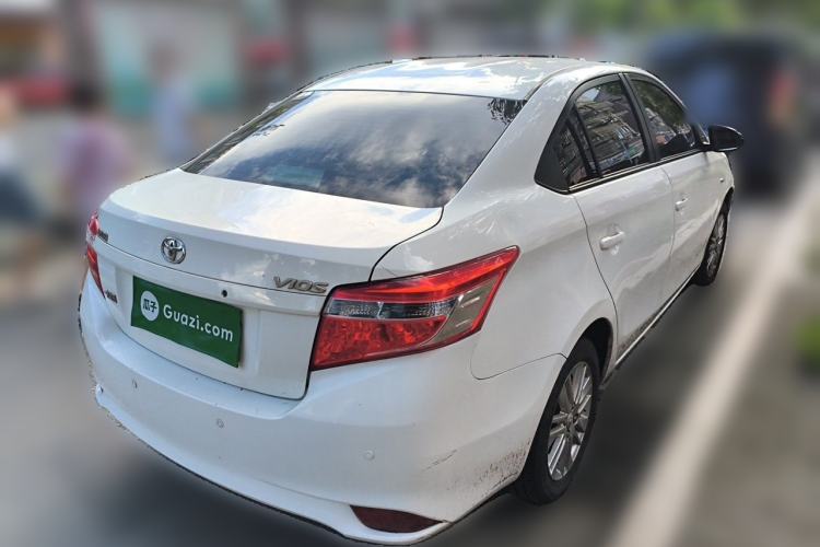 Used Toyota Vios 2016 1.5L Automatic ZhiZhen Xingyao Edition Rear Right 45 Deg