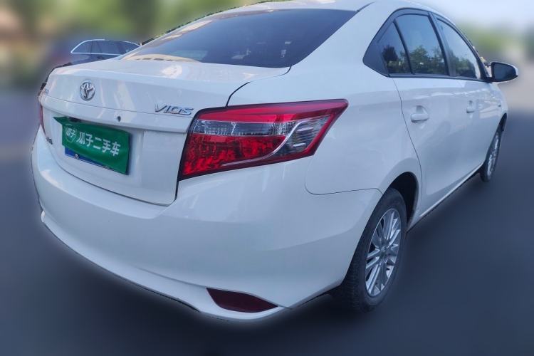 Used Toyota Vios 2016 1.5L Automatic ZhiZhen Xingyao Edition Rear Right 45 Deg