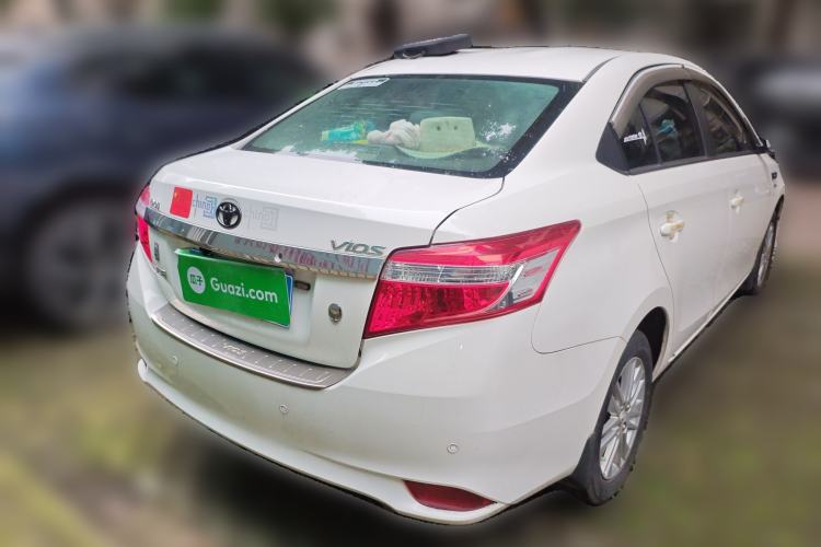 Used Toyota Vios 2016 1.5L Automatic ZhiZhen Xingyao Edition Rear Right 45 Deg