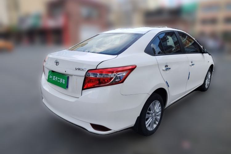 Used Toyota Vios 2016 1.5L Automatic ZhiZhen Xingyao Edition Rear Right 45 Deg