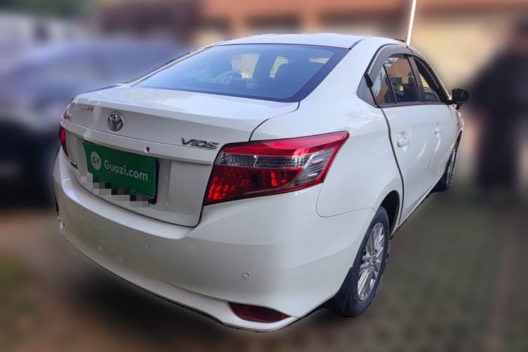 Used Toyota Vios 2016 1.5L Automatic ZhiZhen Xingyao Edition Rear Right 45 Deg