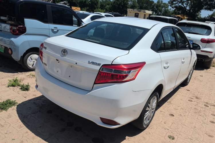 Used Toyota Vios 2016 1.5L Automatic ZhiZhen Xingyao Edition Rear Right 45 Deg