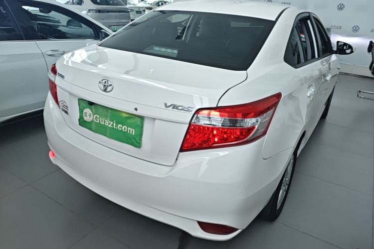 Used Toyota Vios 2016 1.5L Automatic ZhiZhen Xingyao Edition Rear Right 45 Deg