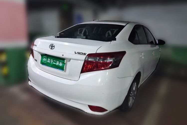 Used Toyota Vios 2016 1.5L Automatic ZhiZhen Xingyao Edition Rear Right 45 Deg