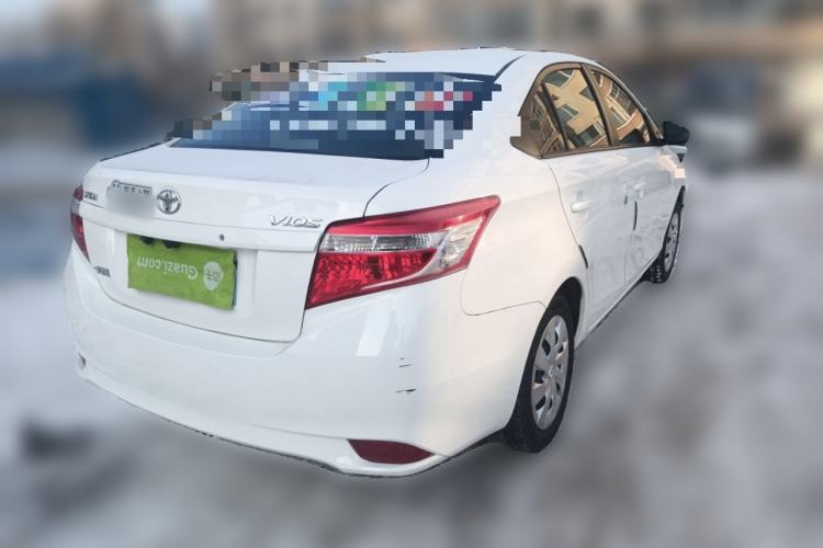 Used Toyota Vios 2016 1.5L Manual ZhiZhen Xingyao Edition Rear Right 45 Deg