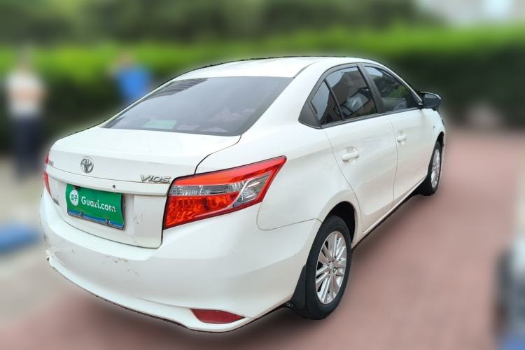 Used Toyota Vios 2016 1.5L Automatic ZhiZhen Xingyao Edition Rear Right 45 Deg