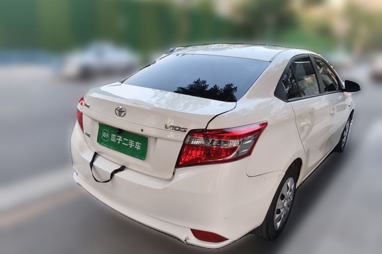 Used Toyota Vios 2016 1.5L Automatic ZhiZhen Xingyao Edition Rear Right 45 Deg