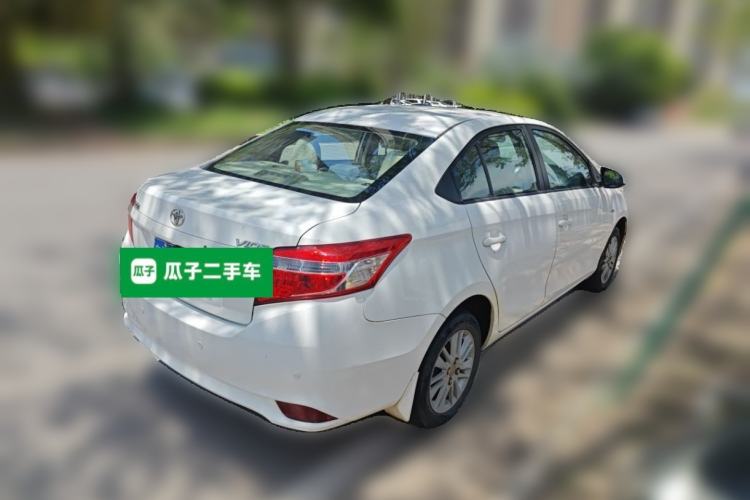 Used Toyota Vios 2016 1.5L Automatic ZhiZhen Xingyao Edition Rear Right 45 Deg