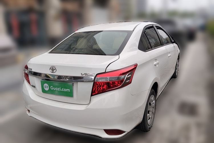 Used Toyota Vios 2016 1.5L Automatic ZhiZhen Xingyao Edition Rear Right 45 Deg