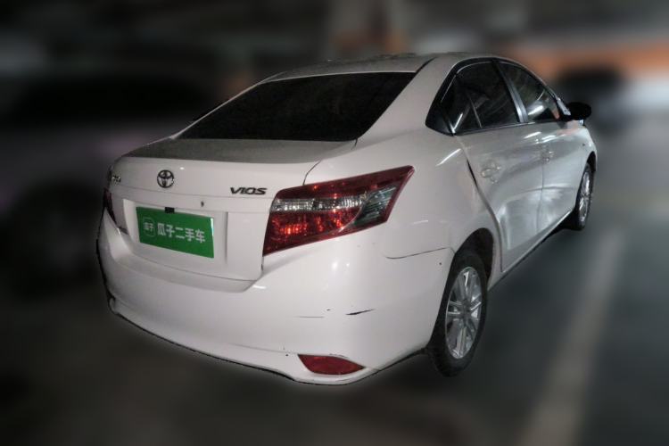 Used Toyota Vios 2016 1.5L Manual ZhiZhen Xingyao Edition Rear Right 45 Deg