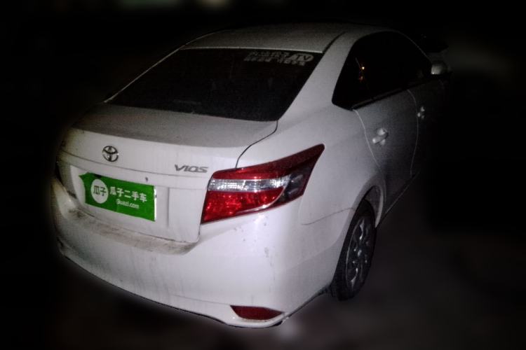 Used Toyota Vios 2016 1.5L Automatic ZhiZhen Xingyao Edition Rear Right 45 Deg