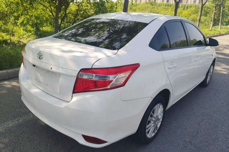 Used Toyota Vios 2016 1.5L Automatic ZhiZhen Xingyao Edition Rear Right 45 Deg