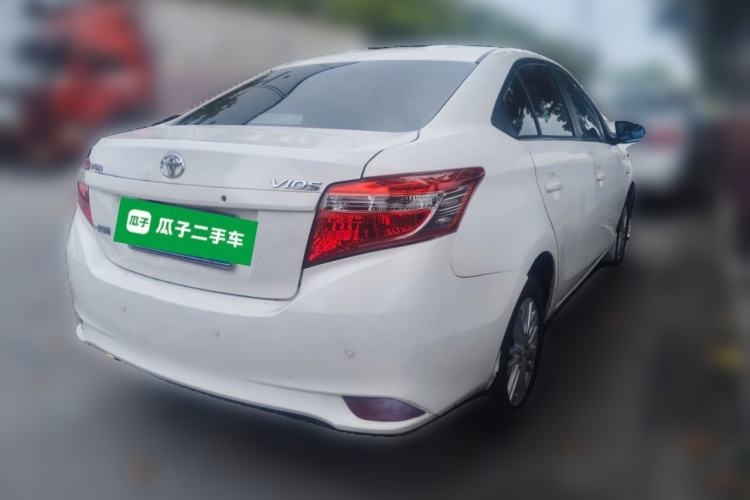 Used Toyota Vios 2016 1.5L Automatic ZhiZhen Xingyao Edition Rear Right 45 Deg