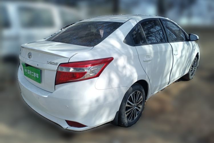 Used Toyota Vios 2016 1.5L Automatic ZhiZhen Xingyao Edition Rear Right 45 Deg