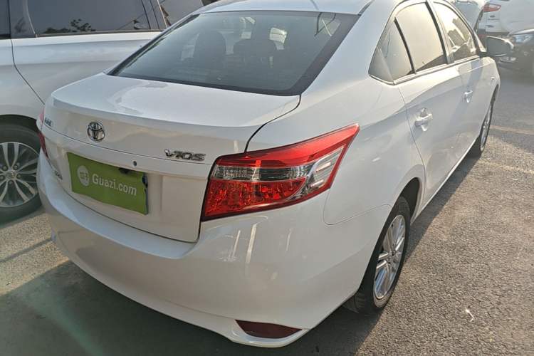 Used Toyota Vios 2016 1.5L Automatic ZhiZhen Xingyao Edition Rear Right 45 Deg