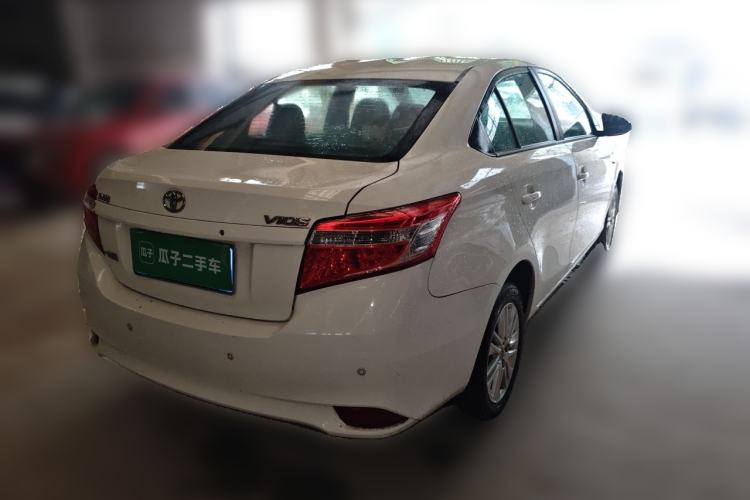 Used Toyota Vios 2016 1.5L Automatic ZhiZhen Xingyao Edition Rear Right 45 Deg