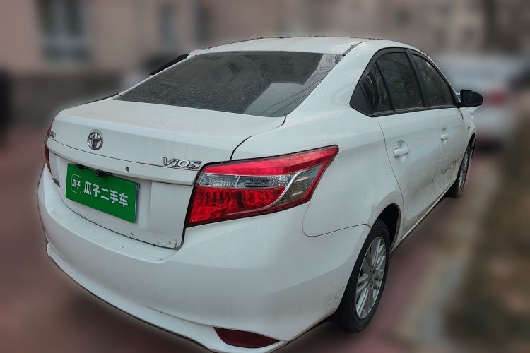 Used Toyota Vios 2016 1.5L Automatic ZhiZhen Xingyao Edition Rear Right 45 Deg