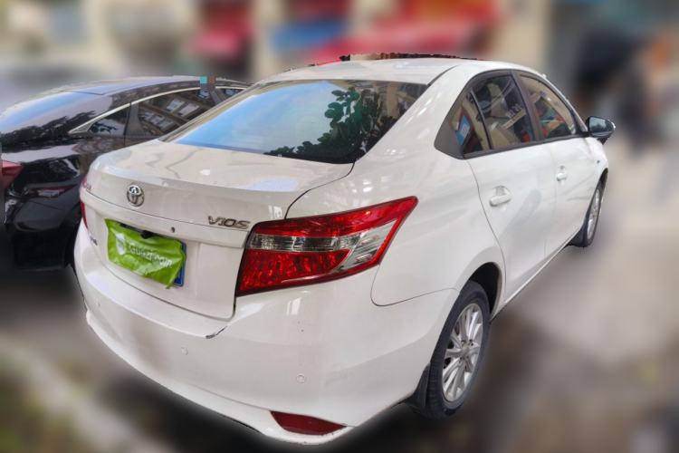 Used Toyota Vios 2016 1.5L Automatic ZhiZhen Xingyao Edition Rear Right 45 Deg