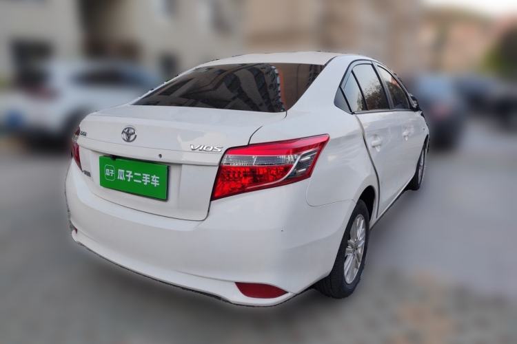 Used Toyota Vios 2016 1.5L Automatic ZhiZhen Xingyao Edition Rear Right 45 Deg