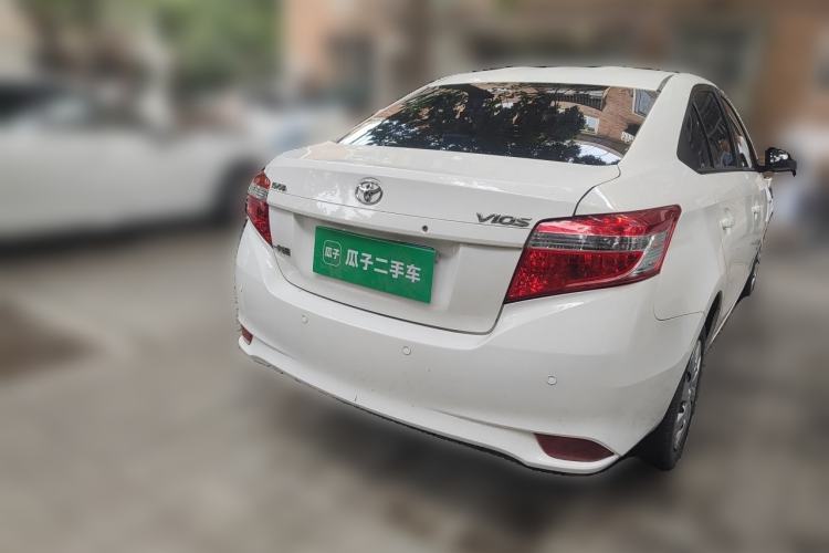 Used Toyota Vios 2016 1.5L Automatic ZhiZhen Xingyao Edition Rear Right 45 Deg