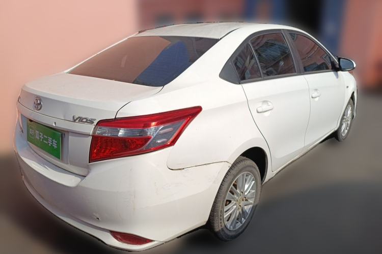 Used Toyota Vios 2016 1.5L Automatic ZhiZhen Xingyao Edition Rear Right 45 Deg