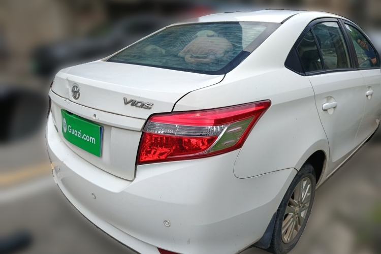 Used Toyota Vios 2016 1.5L Automatic ZhiZhen Xingyao Edition Rear Right 45 Deg