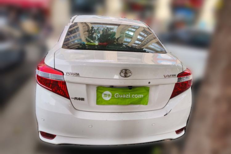 Used Toyota Vios 2016 1.5L Automatic ZhiZhen Xingyao Edition Rear