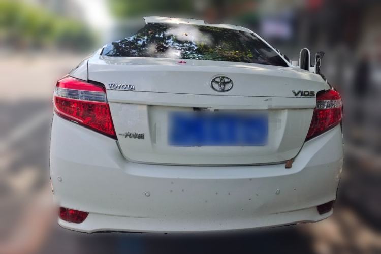 Used Toyota Vios 2016 1.5L Automatic ZhiZhen Xingyao Edition Rear