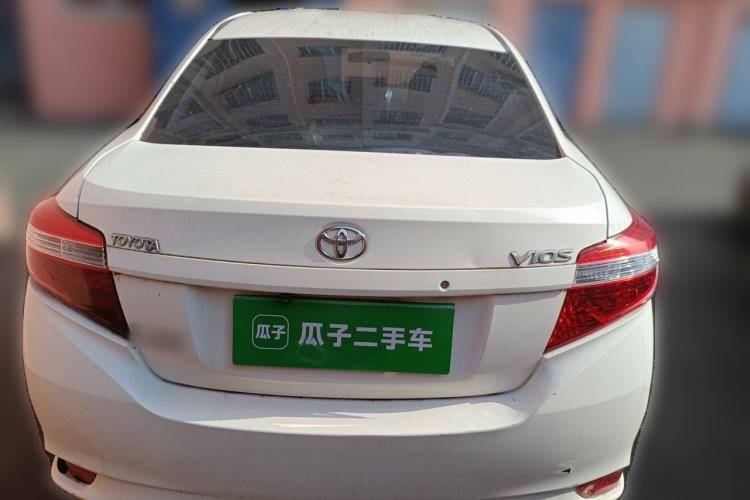 Used Toyota Vios 2016 1.5L Automatic ZhiZhen Xingyao Edition Rear