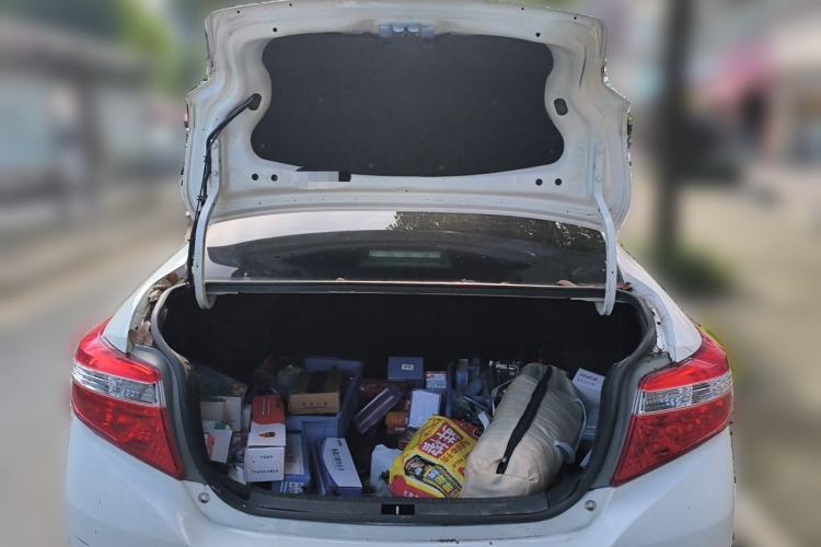 Used Toyota Vios 2016 1.5L Automatic ZhiZhen Xingyao Edition Trunk