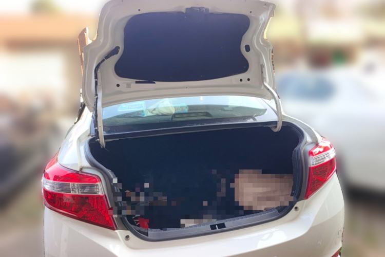 Used Toyota Vios 2016 1.5L Automatic ZhiZhen Xingyao Edition Trunk