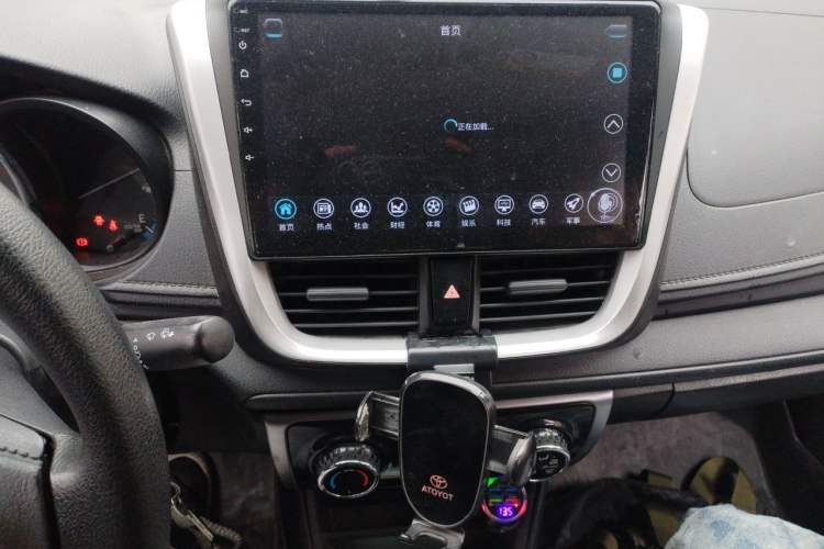 Used Toyota Vios 2017 1.3L Manual Front-Drive Version Audio And AC Panel