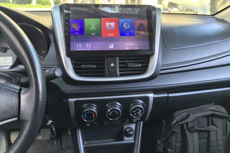 Used Toyota Vios 2017 1.5L Manual Trend Edition Audio And AC Panel