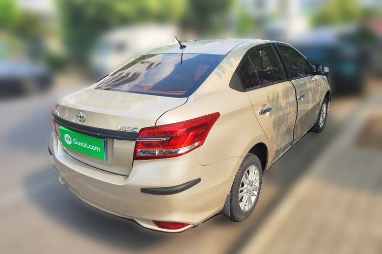 Used Toyota Vios 2017 1.3L Manual Front-Drive Version Rear Right 45 Deg