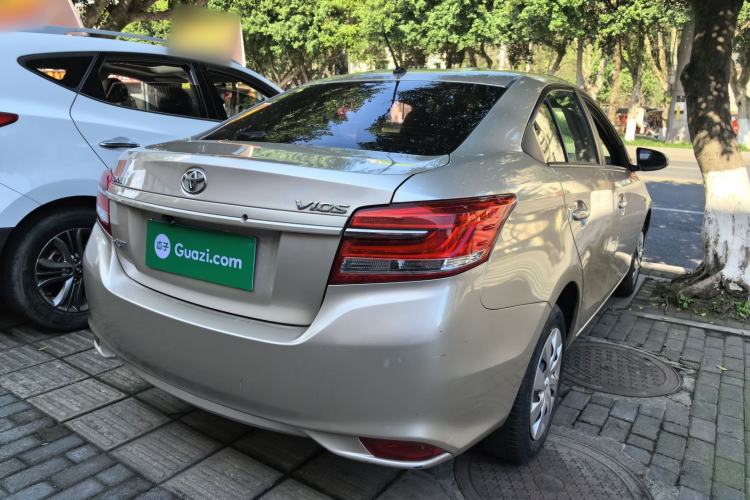 Used Toyota Vios 2017 1.5L Manual Trend Edition Rear Right 45 Deg