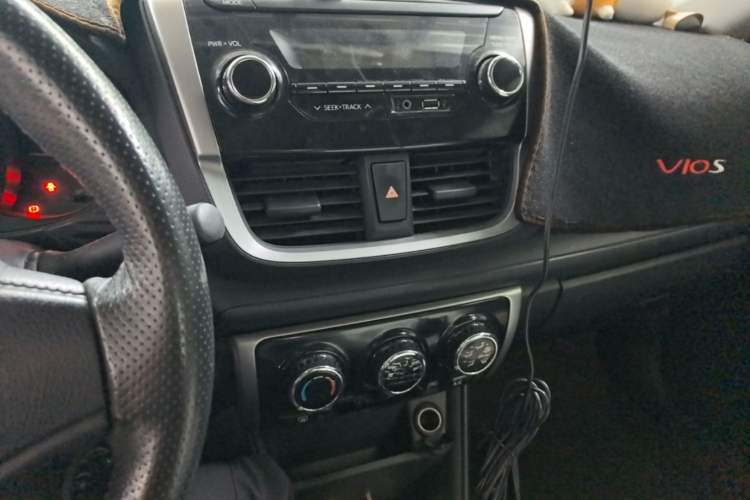 Used Toyota Vios 2017 1.3L Manual Rui Xing Edition Audio And AC Panel