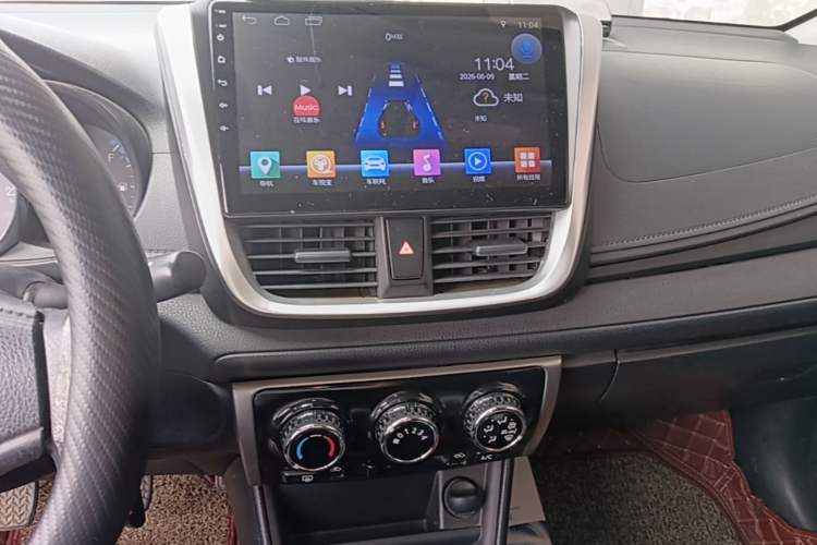 Used Toyota Vios 2017 1.5L Manual Trend Edition Audio And AC Panel