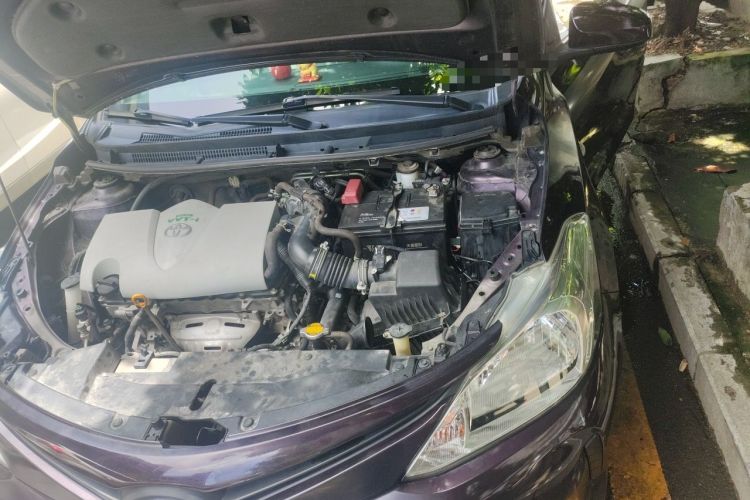 Used Toyota Vios 2017 1.5L CVT Innovation Edition Engine Bay Left