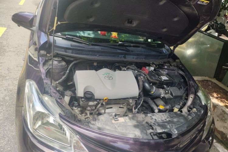 Used Toyota Vios 2017 1.5L CVT Innovation Edition Engine Bay Right