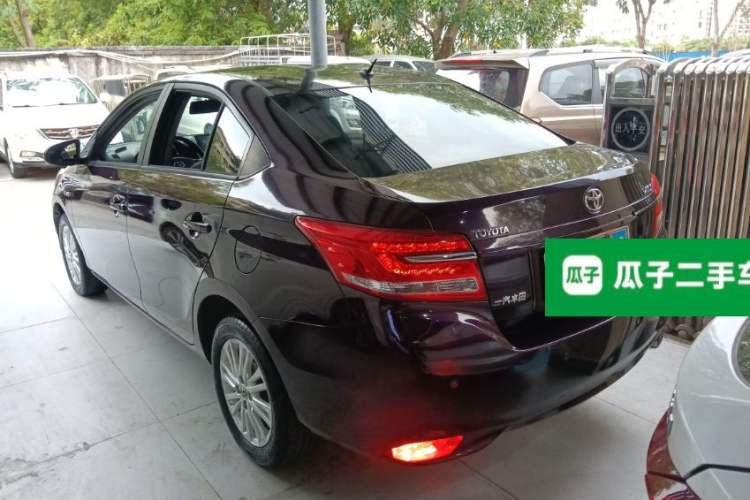 Used Toyota Vios 2017 1.5L CVT Innovation Edition Rear Left 45 Deg