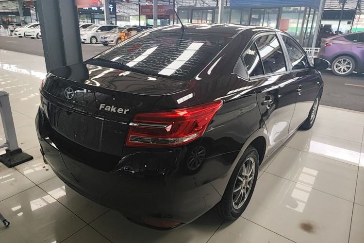Used Toyota Vios 2017 1.5L CVT Innovation Edition Rear Right 45 Deg