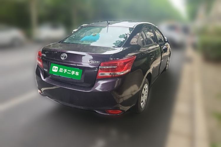 Used Toyota Vios 2017 1.5L CVT Innovation Edition Rear Right 45 Deg