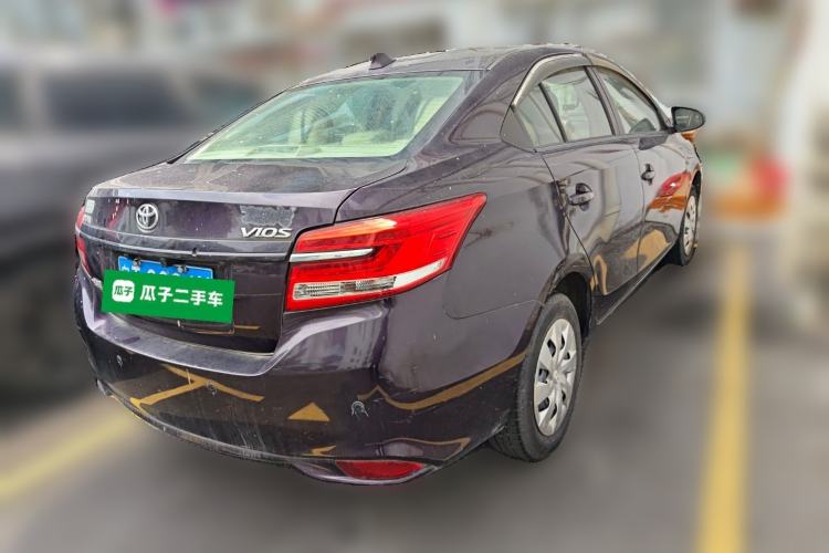 Used Toyota Vios 2017 1.5L CVT Innovation Edition Rear Right 45 Deg