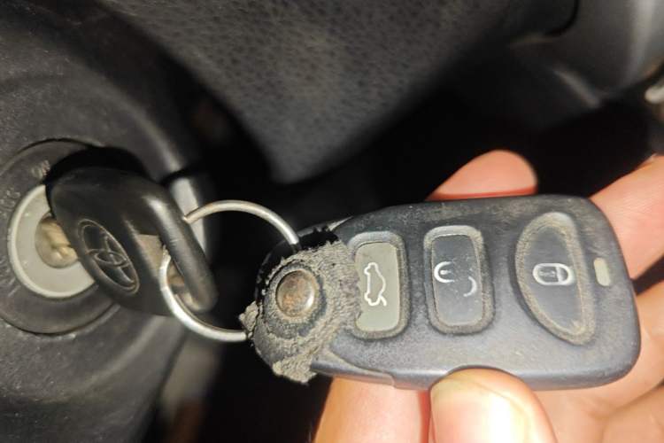 Used Toyota Vios 2017 1.5L Manual Trend Edition Vehicle Key