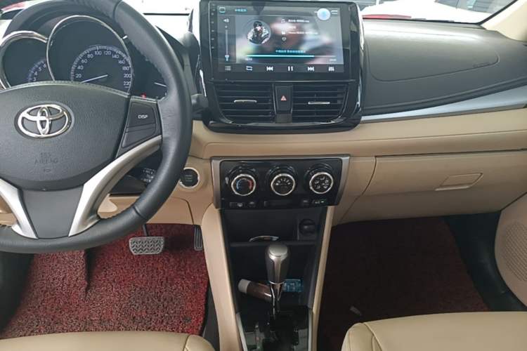 Used Toyota Vios 2017 1.5L CVT Luxury Edition Audio And AC Panel