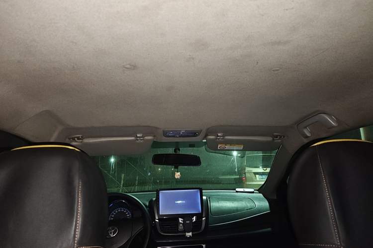 Used Toyota Vios 2017 1.5L Manual Trend Edition Headliner
