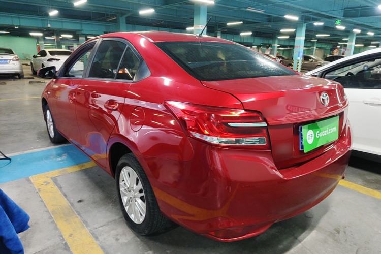 Used Toyota Vios 2017 1.5L CVT Innovation Edition Rear Left 45 Deg